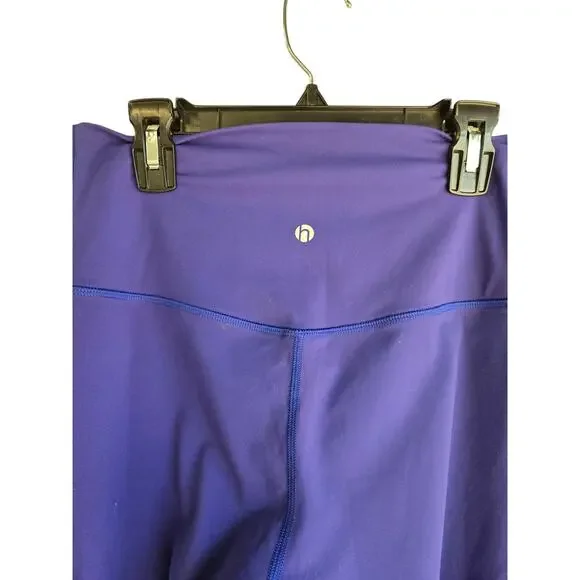 HeyNuts Hawthorn Athletic Essential High Waisted Yoga Leggings Purple M 8/10 - Picture 3 of 6